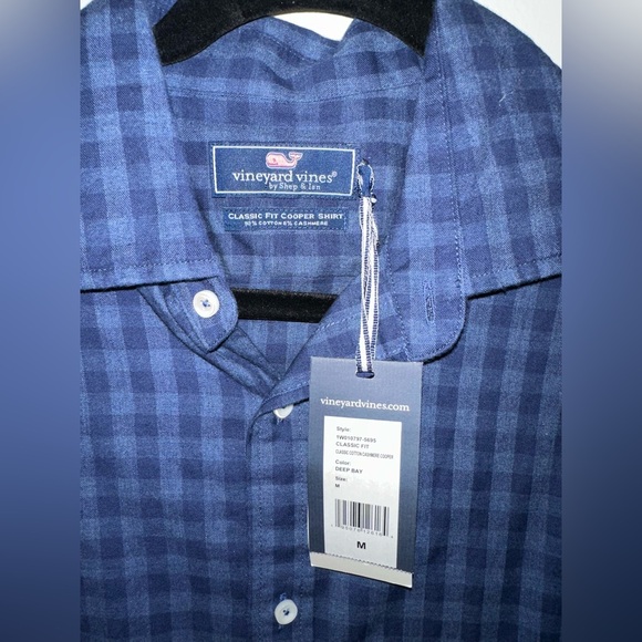 Vineyard Vines Mens Classic Fit Cooper Shirt - Medium - Picture 2 of 5